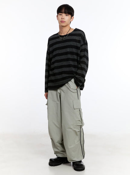 men-s-cargo-balloon-fit-windbreaker-pants-iy530