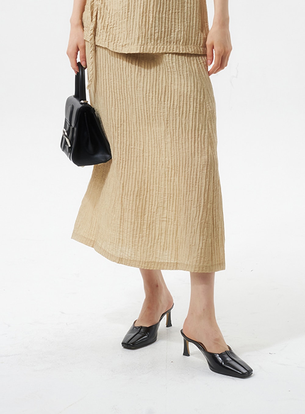 Valeria Double Cloth Maxi Skirt – Marine Layer