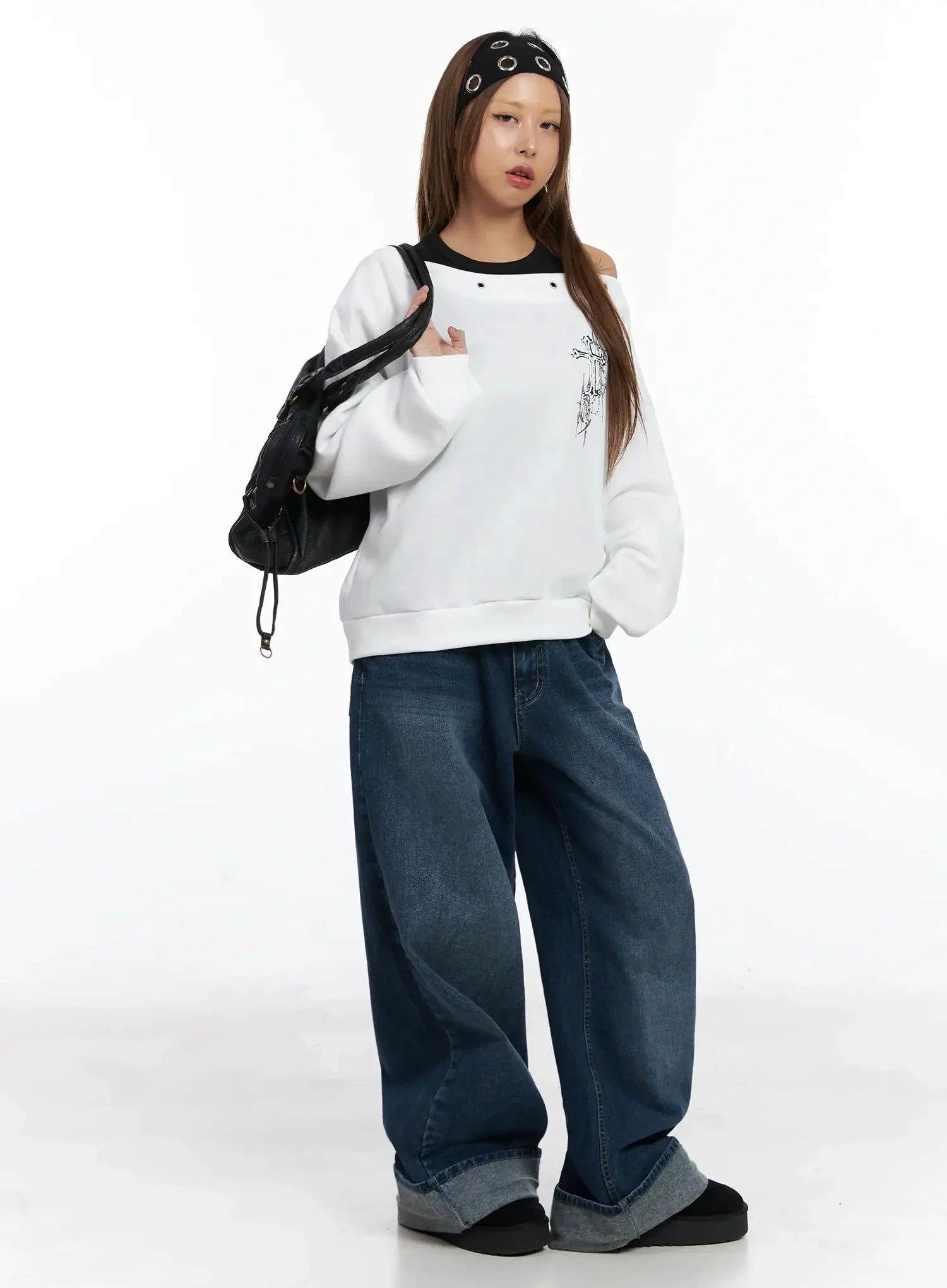 Anahi Baggy Jeans IN528