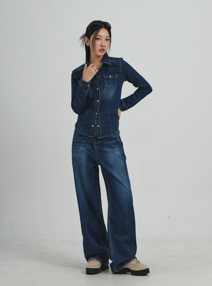 Maxi Wide Jeans CD09