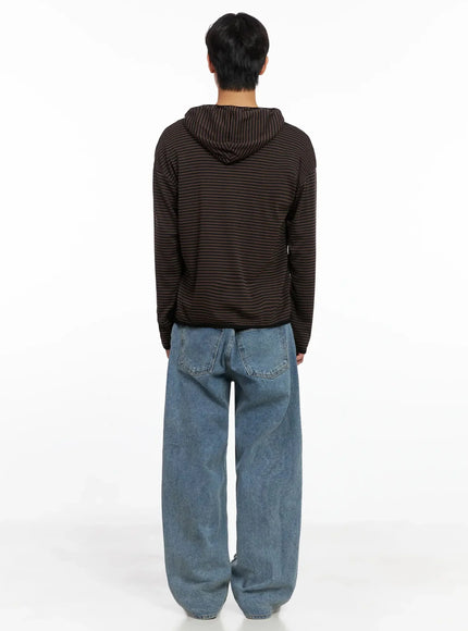 Men's Classic Blue Denim Jeans IO516