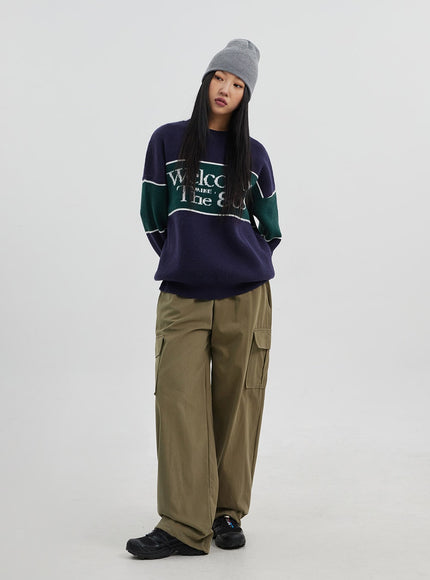 Pantalon de survêtement Cargo Baggy CJ319