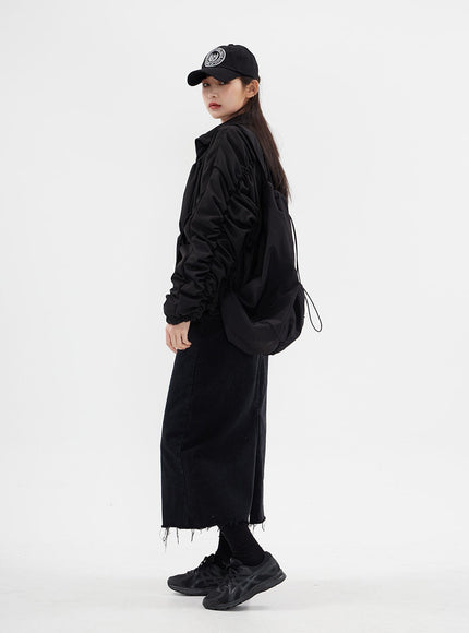 Denim Maxi Skirt CM3