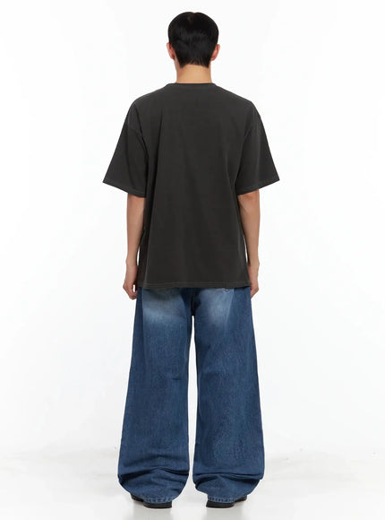 Men's Star Patch T-Shirt IL516