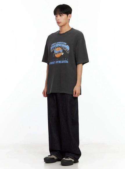 Men's Sporty Graphic T-Shirt IL516