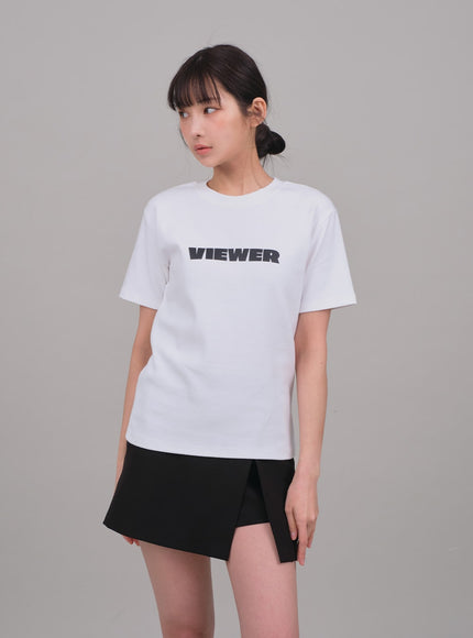 Skirt with Front Slit C2701