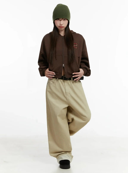 wide-herringbone-fleece-lined-pants-ij521