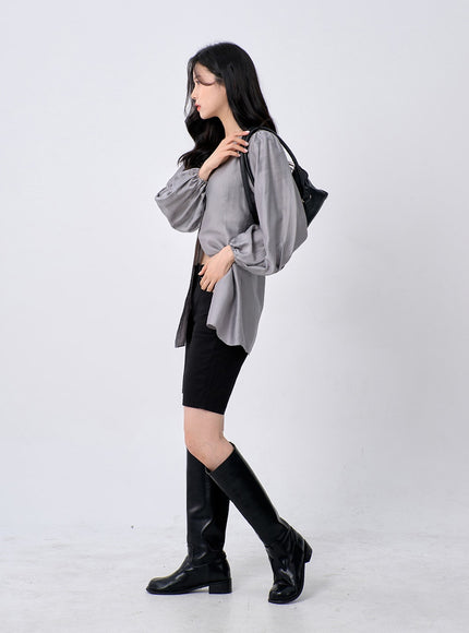 Bikershorts mit niedriger Leibhöhe OM331