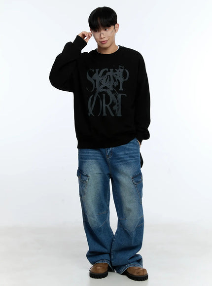 Men's Baggy Cargo Jeans IG515