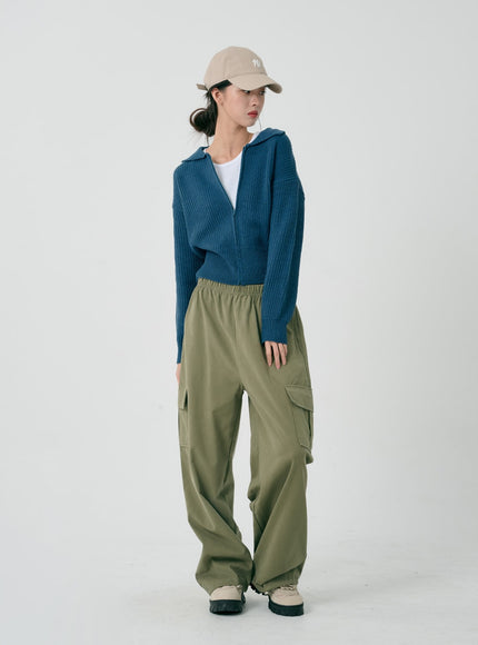 Cargo Wide Pants ID08