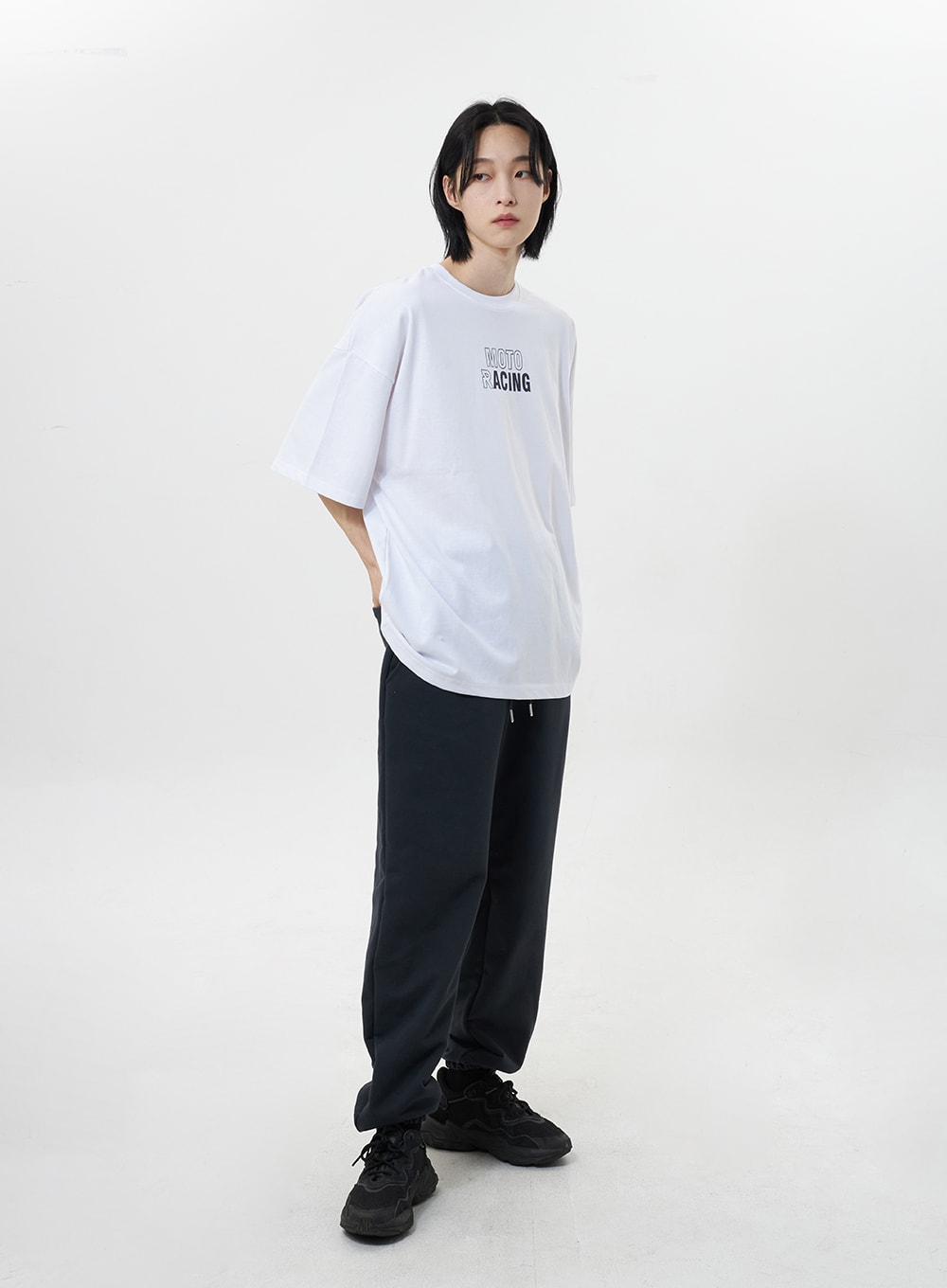 Graphic Track Pants Unisex CY319