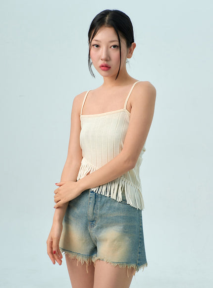 back-tie-fringe-top-bu308