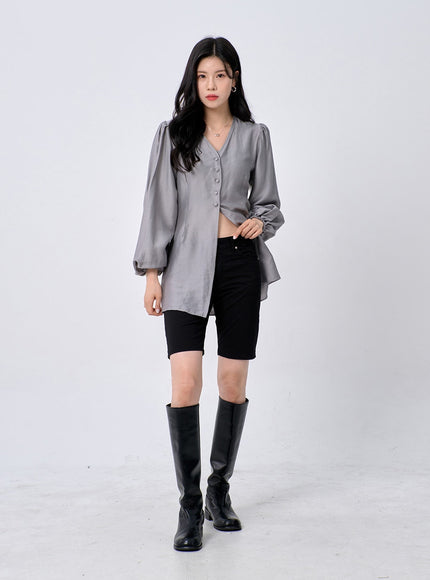 Bikershorts mit niedriger Leibhöhe OM331