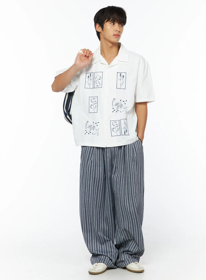 mens-embroidered-collar-short-sleeve-shirt-iu503