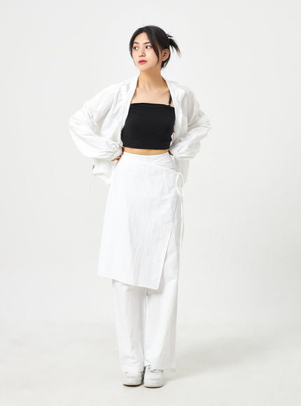 Wrapped Nylon Pants BA311