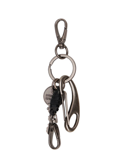 metallic-hook-keychain-ia507 / Black