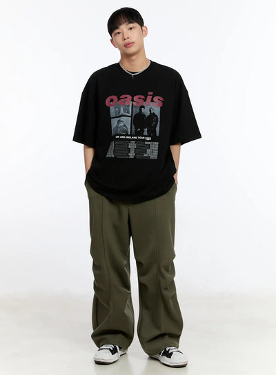 mens-graphic-short-sleeve-tee-ia507 / Black