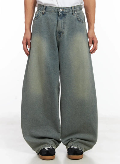 mens-relaxed-fit-wide-jeans-id511 / Blue