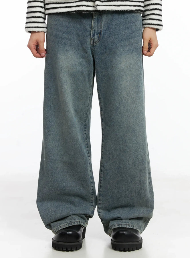 basic-loose-fit-jeans-id515 / Blue