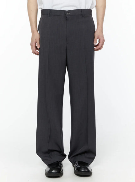mens-tailored-trousers-dark-gray-iy506 / Dark gray