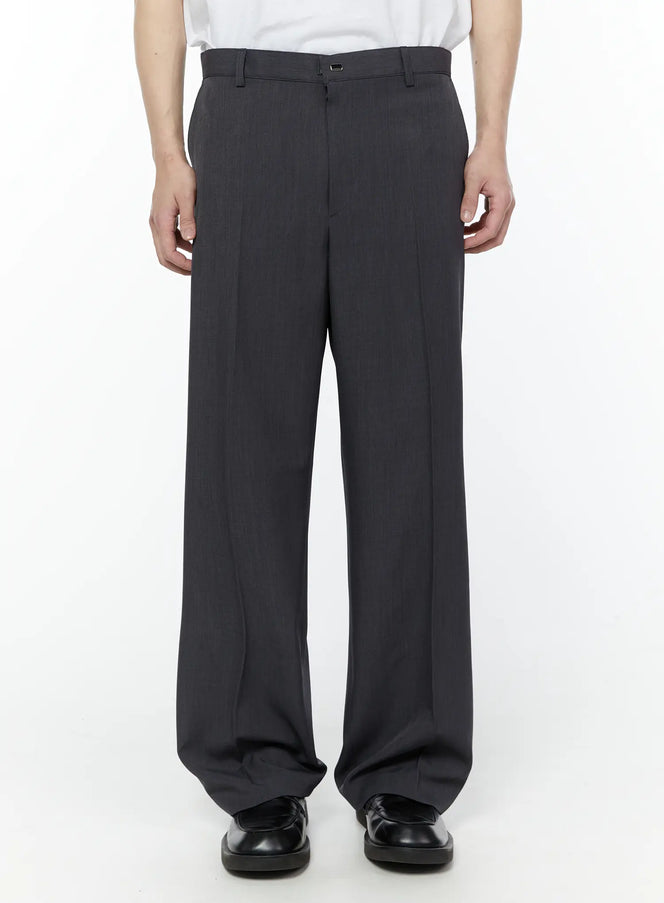 mens-tailored-trousers-dark-gray-iy506 / Dark gray
