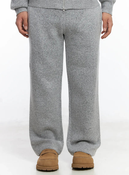 mens-soft-knit-lounge-pants-ij527 / Gray