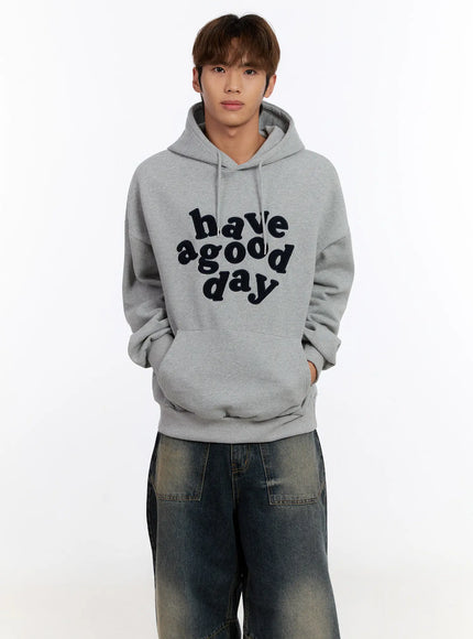 mens-good-day-casual-hoodie-in524 / Gray