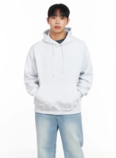 mens-basic-hoodie-im511 / Light gray