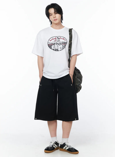 mens-graphic-oversized-t-shirt-iy519 / White