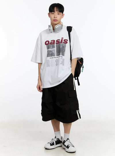 mens-cotton-graphic-short-sleeve-tee-ia507 / White