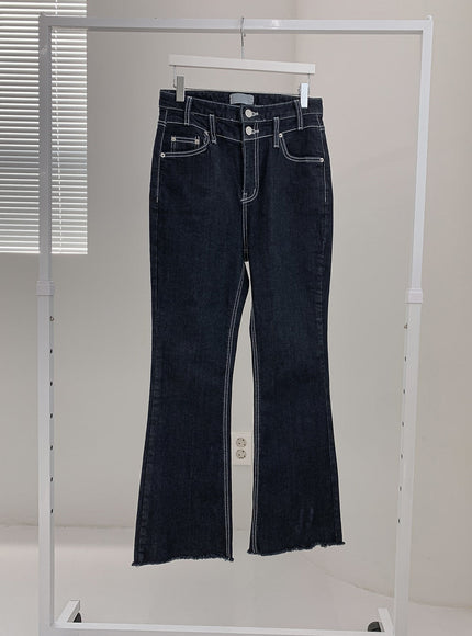 High Waist Bootcut Jeans IM12