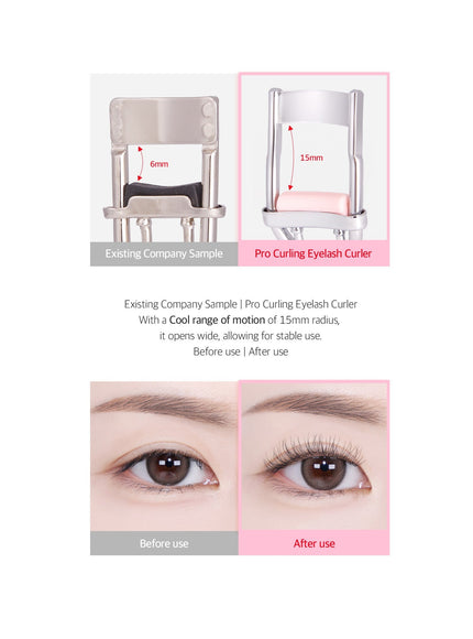 Pro Curling Partner Eyelash Curler (1ea)