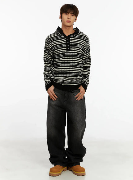 mens-striped-henley-knit-hoodie-id524