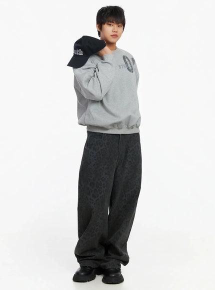 mens-graphic-print-fleece-crewneck-sweatshirt-ij527