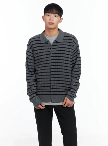 mens-stripe-knit-collared-cardigan-in518-1