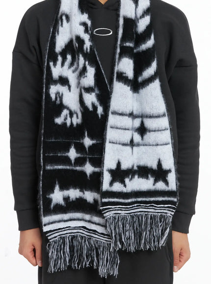 mens-contrast-star-graphic-scarf-ij512