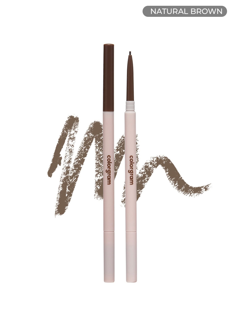 Micro Slim Brow Pencil (0.02g) - 02 Natural Brown