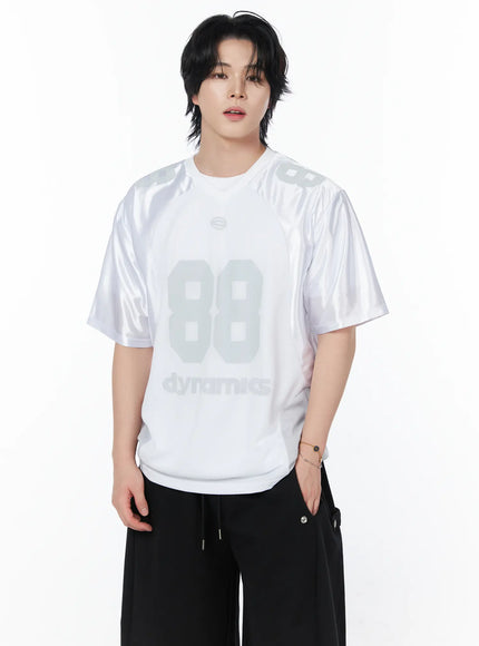 mens-athletic-jersey-t-shirt-iy519 / White