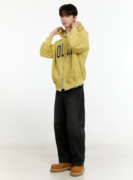 mens-follow-me-zip-up-hoodie-io531 / Yellow