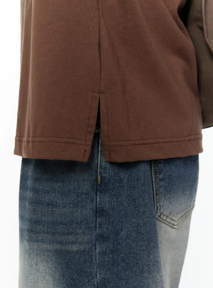 mens-side-slit-t-shirt-brown-iy505