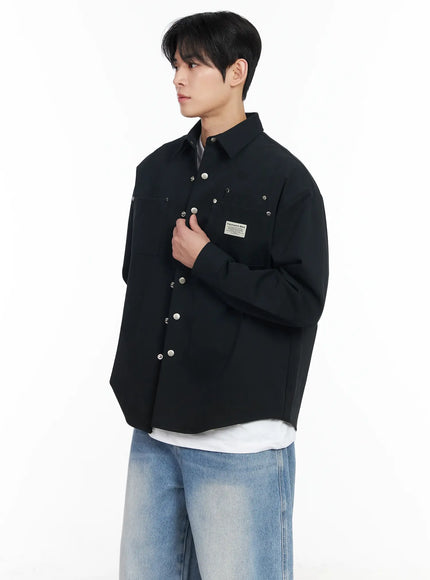 Men’s Button-Up Bio Cotton Shirt IM518