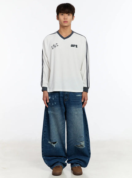 mens-waffle-knit-track-long-sleeve-tee-im530
