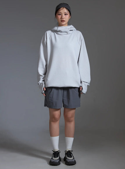 waffle-texture-hooded-sweatshirt-light-gray-io517