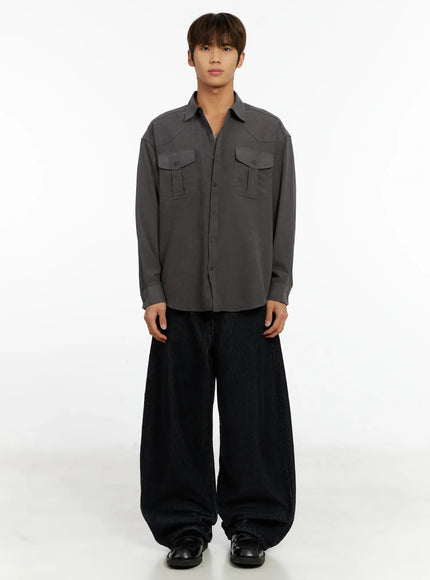 Men's Suede Shirt ID524