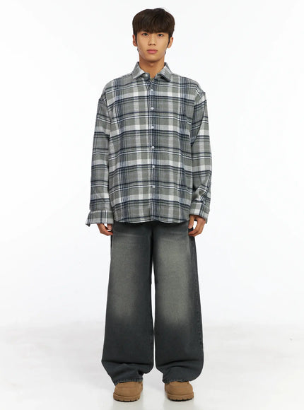 mens-plaid-button-up-shirt-ij514