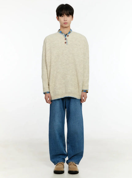 Men's Wide Leg Jeans IN503