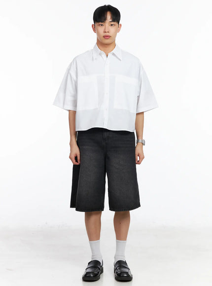 mens-oversized-pocket-crop-shirt-ia501