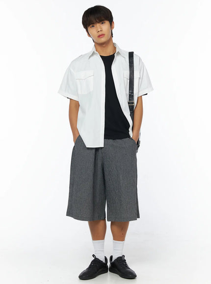 mens-gray-linen-bermuda-shorts-iu503
