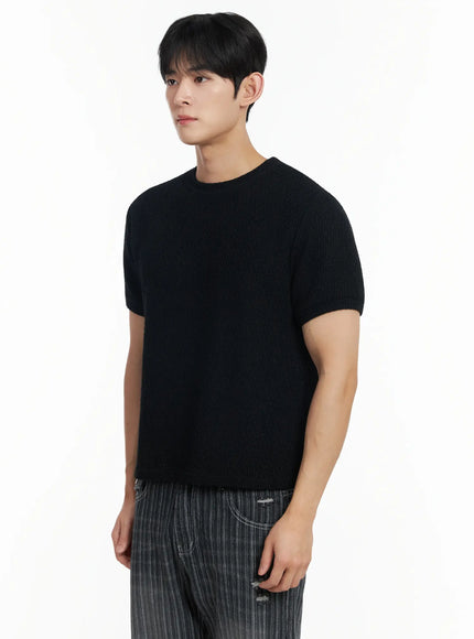 mens-basic-waffle-knit-tee-if516