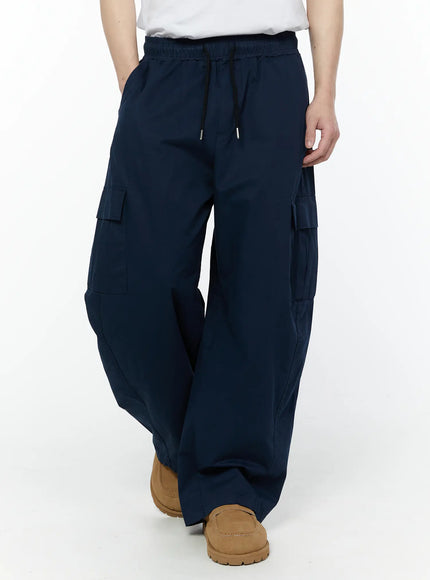 mens-wide-cargo-pants-dark-blue-iy506